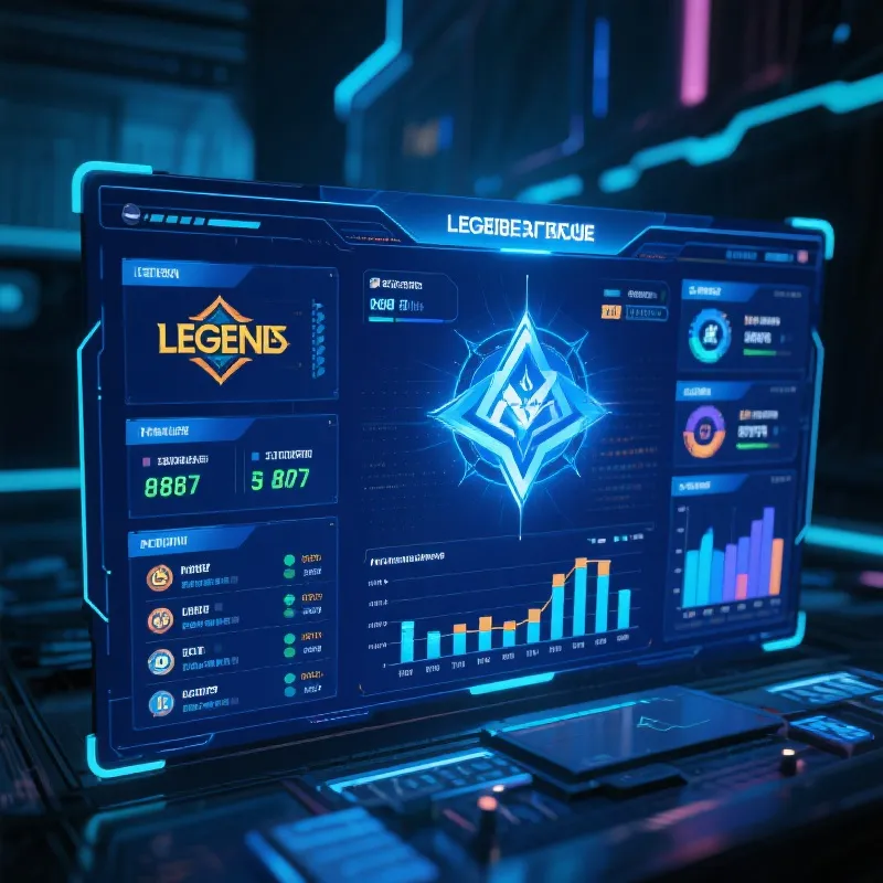 英雄联盟数据中心界面