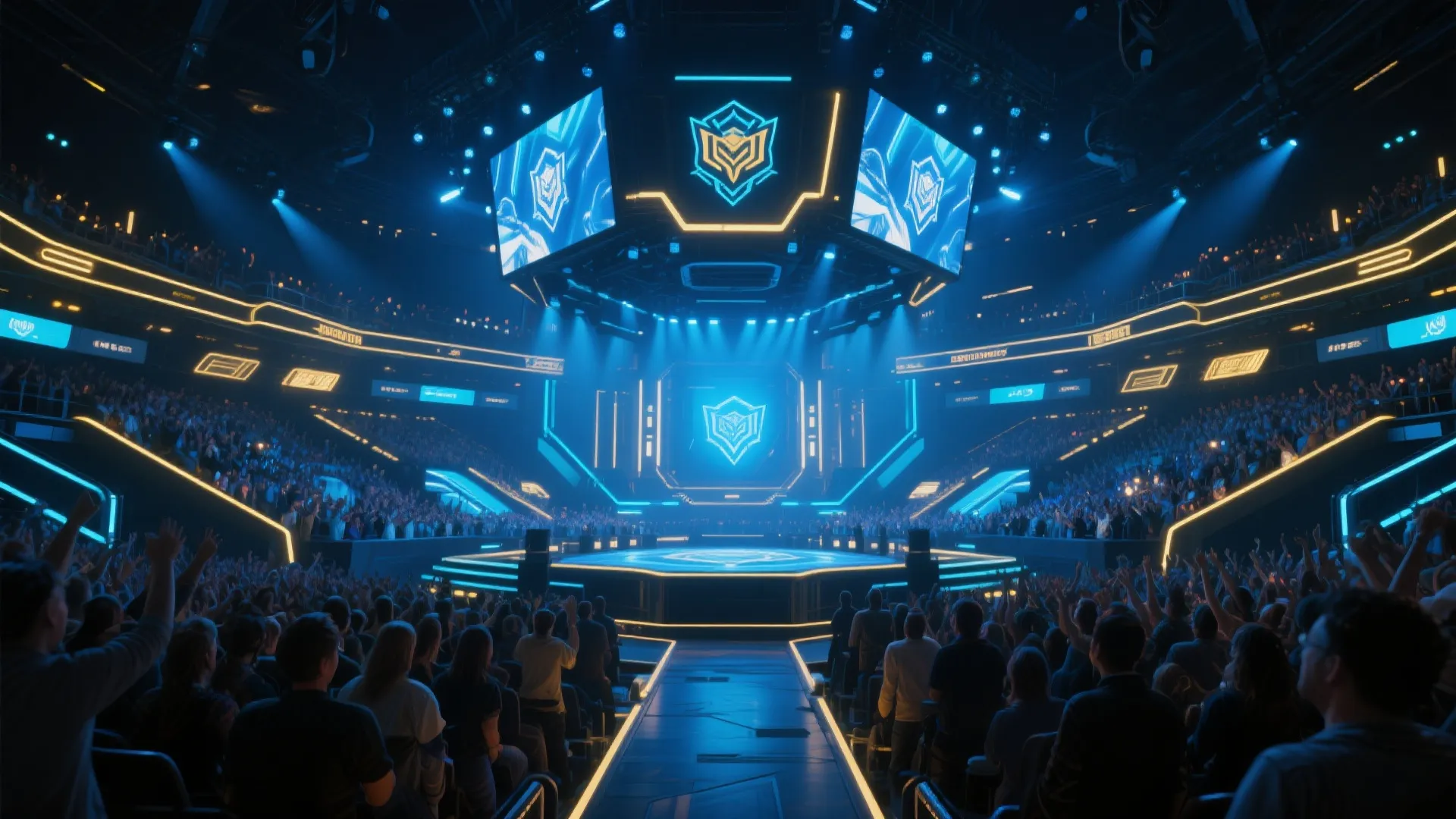 S15全球总决赛电竞场馆