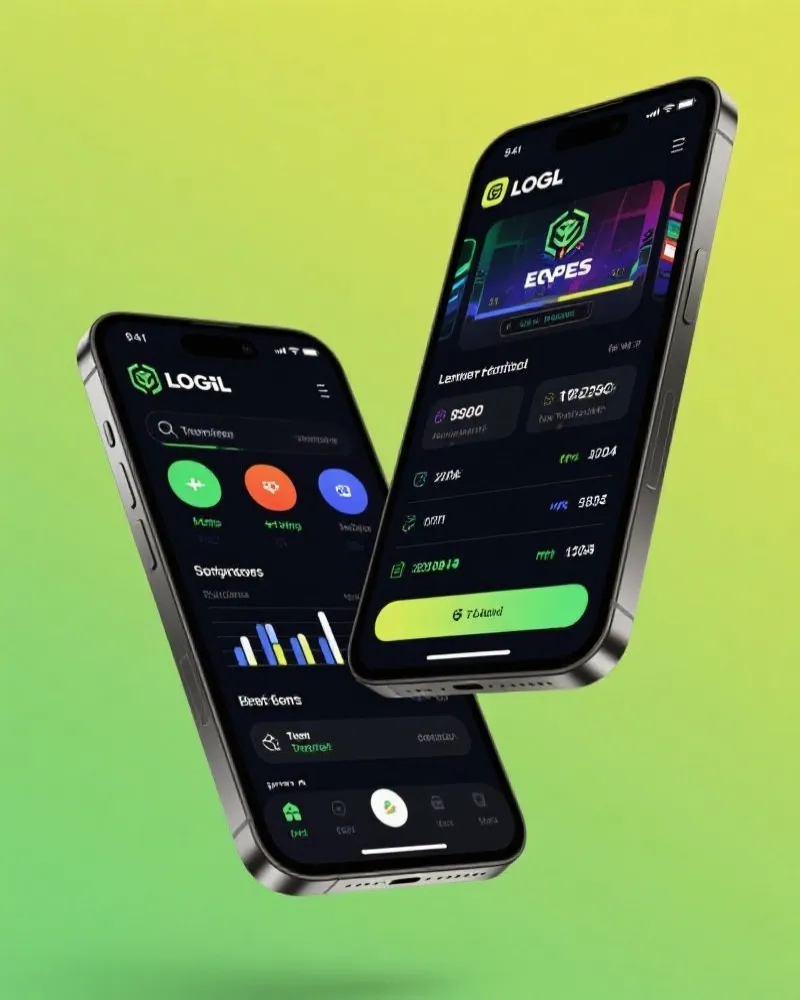 LOL赛事分析 APP 界面展示